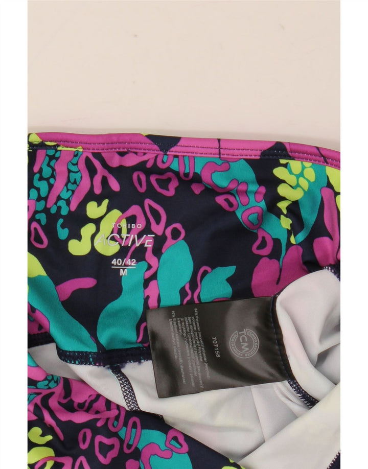 TCM Leggings Capri para Mujer UK 40 Mediano Poliéster Floral Multicolor