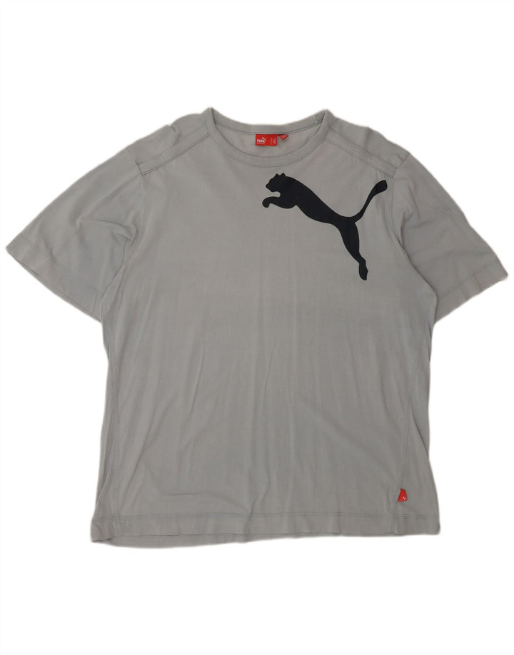 Puma Camiseta gráfica para hombre Top XL Gris