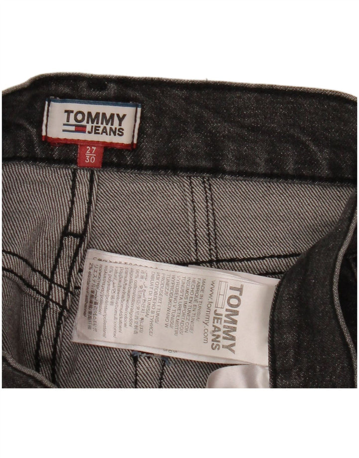 Vaqueros Tommy Hilfiger Mujer Tapered W27 L26 Algodón Negro