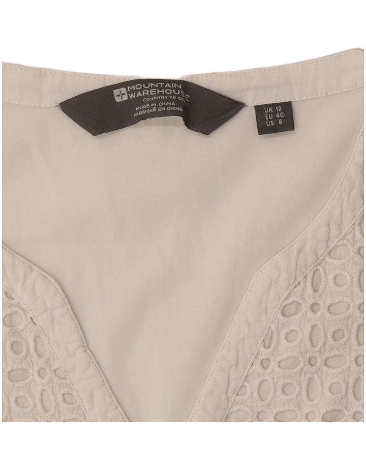 Blusa para mujer Mountain Warehouse Top UK 40 Medium White