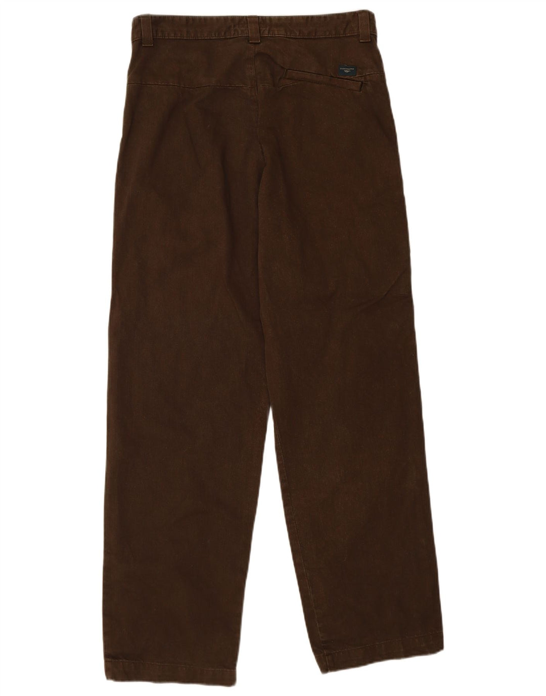 DOCKERS Pantalón chino cónico caqui para hombre W32 L32 Algodón marrón