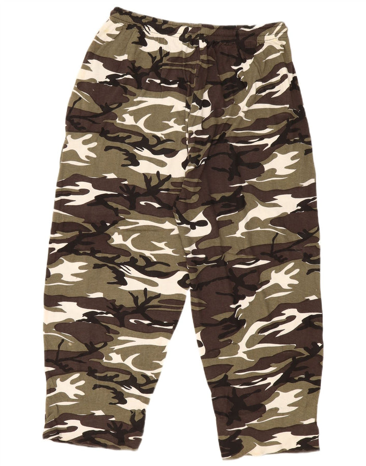 Pantalón de chándal VINTAGE para hombre 2XL Camuflaje verde