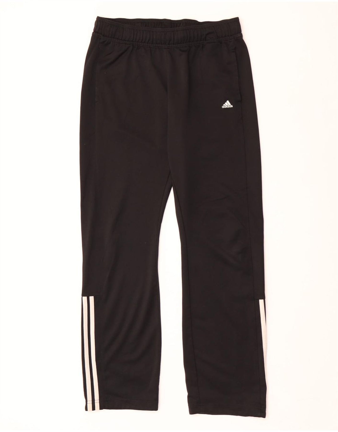 Adidas Pantalones de Chándal para Mujer UK 12/14 Mediano Negro Poliéster