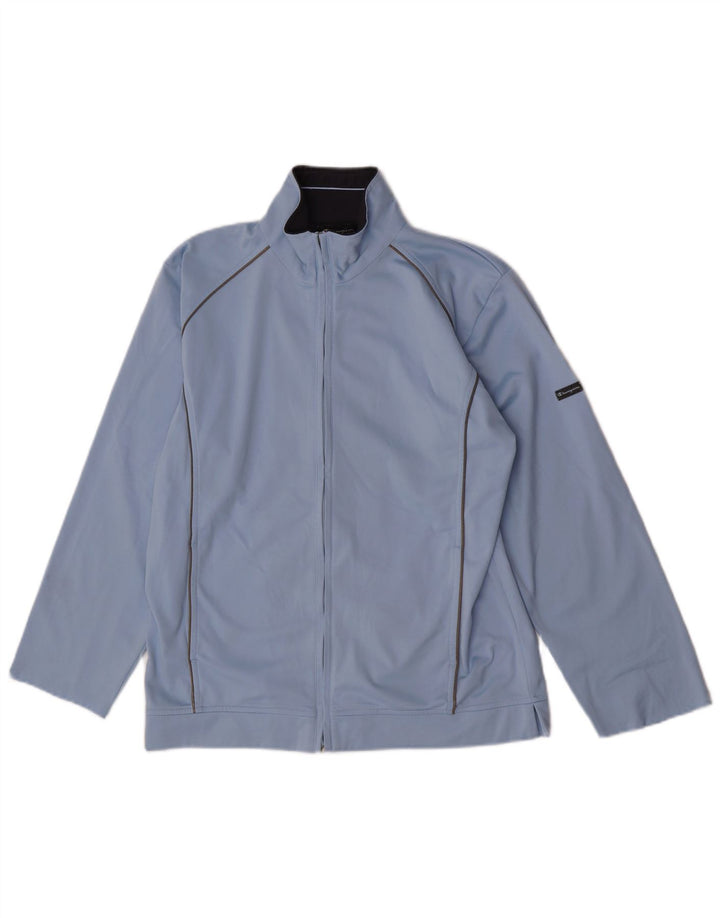 Champion Chaqueta De Chándal Para Hombre Pequeña Poliéster Azul