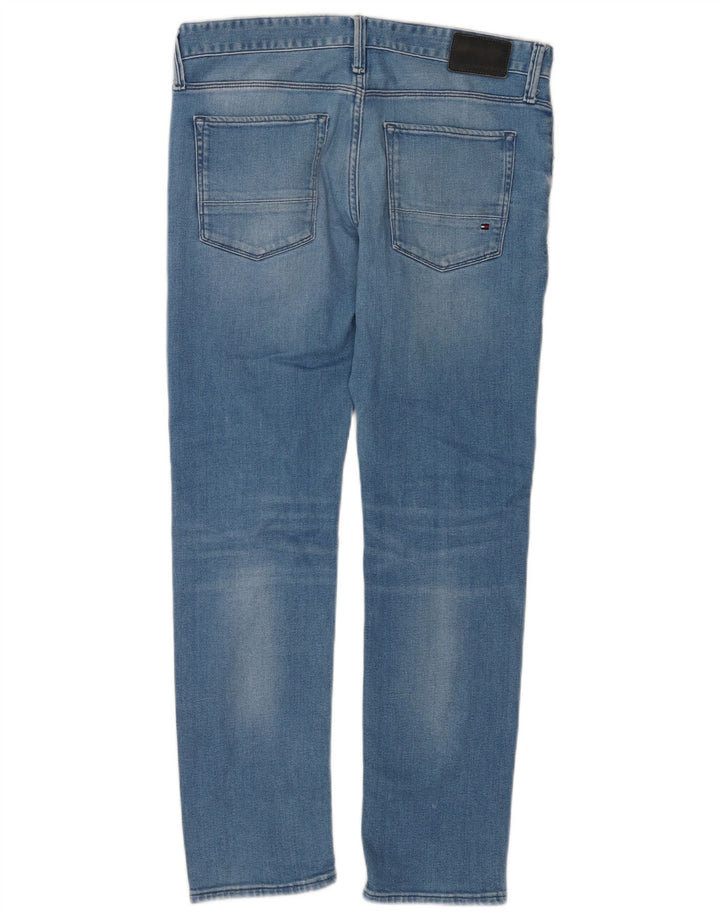 Tommy Hilfiger Vaqueros ajustados Bleecker para hombre W32 L30 Algodón azul