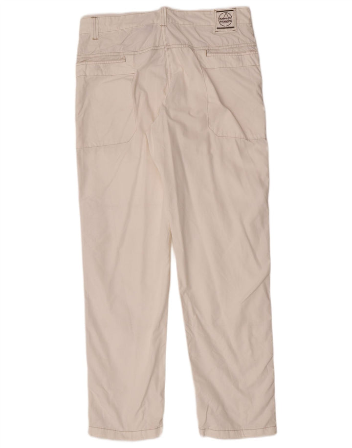 Murphy & Nye Pantalones chinos ajustados para hombre W36 L32 Algodón blanco