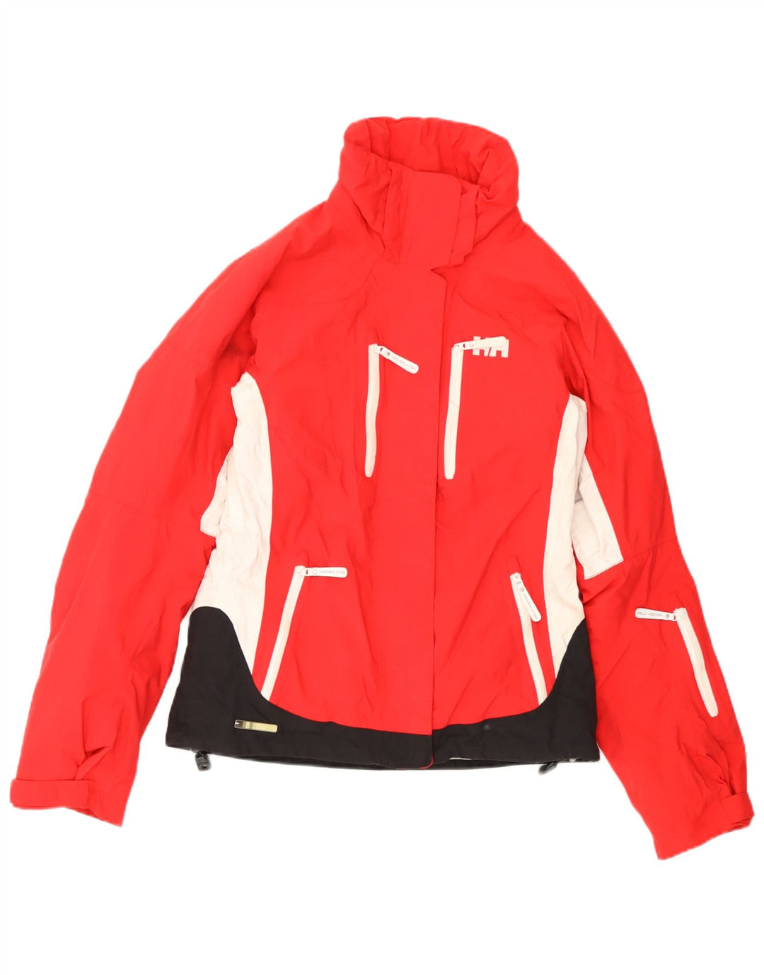 Helly Hansen Chaqueta de esquí para mujer UK 6 XS Rojo Colorblock Poliéster