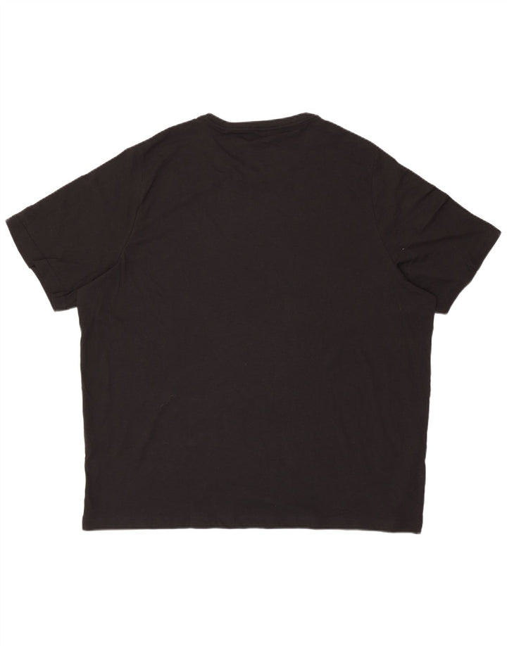 PUMA Camiseta para hombre Top 3XL Algodón negro