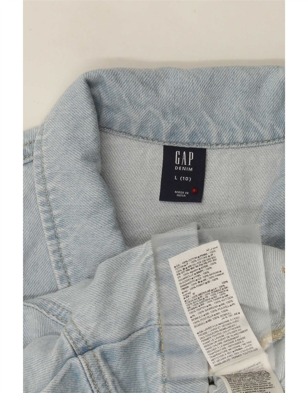 Gap Mono vaquero para niñas 9-10 años Grande Algodón azul