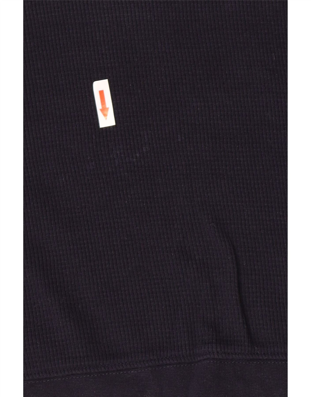 Zara Hombre Polo Cuello Jersey Suéter Pequeño Azul Marino