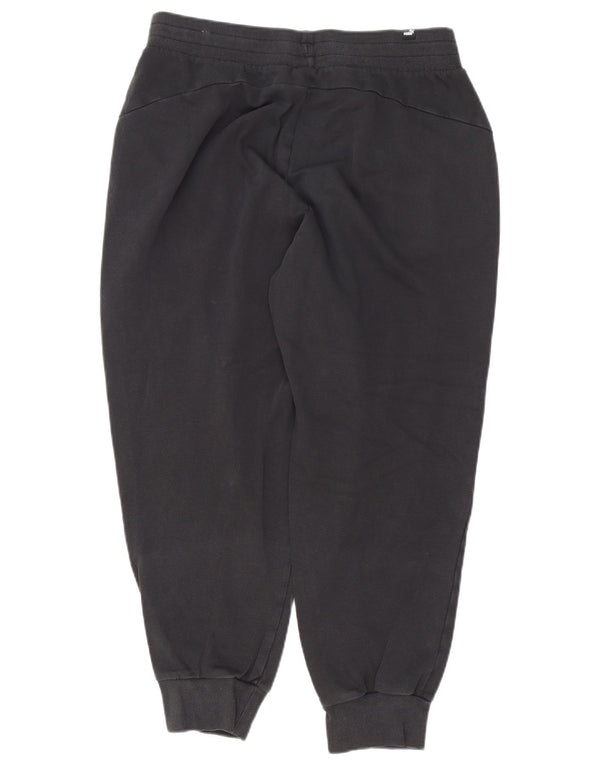 Puma Pantalones De Chándal Para Hombre Joggers Large Negro Algodón