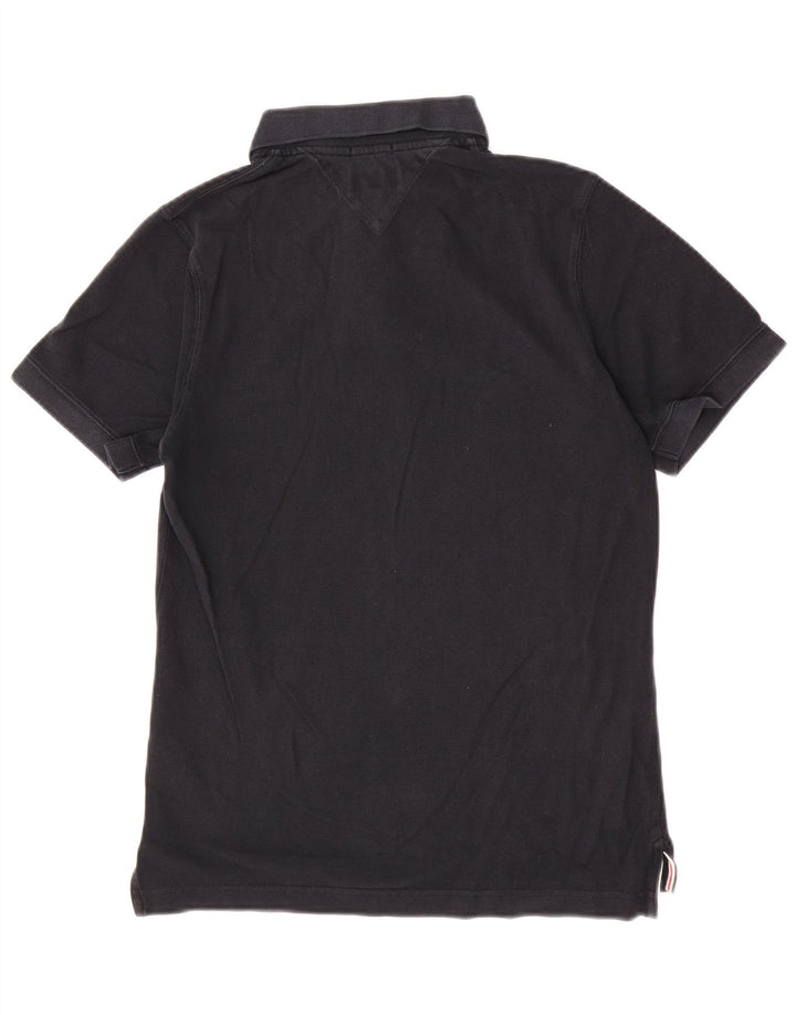 Polo Tommy Hilfiger Hombre Algodón Negro Mediano