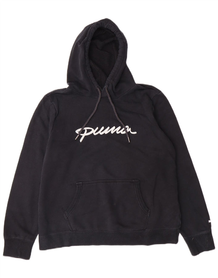Puma - Sudadera con capucha para mujer, talla grande, color negro
