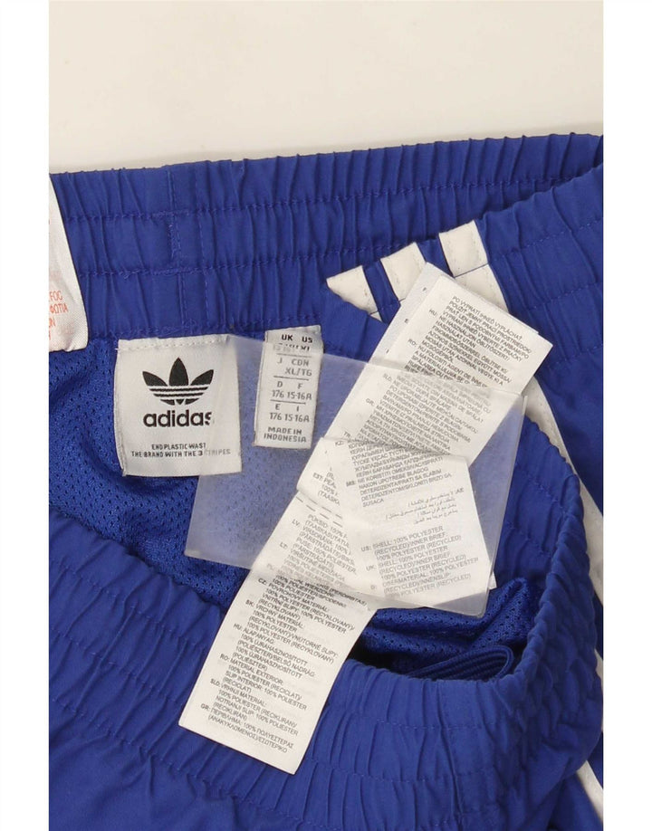 Adidas Bañador Corto Niño 15-16 Años Azul Poliéster