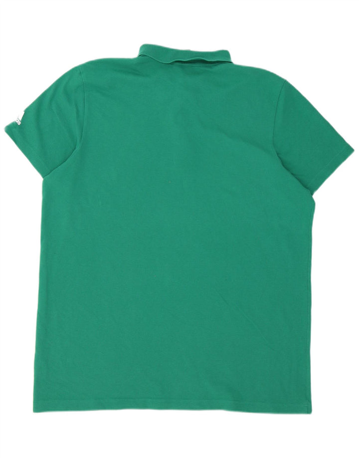 Polo Adidas Hombre Verde Grande