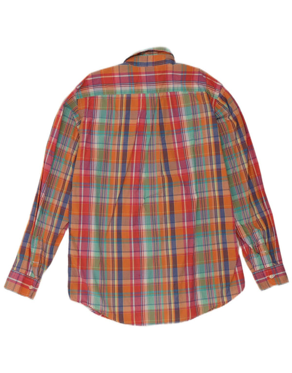 RALPH LAUREN Camisa Niño 15-16 Años XL Cuadros Multicolor Algodón