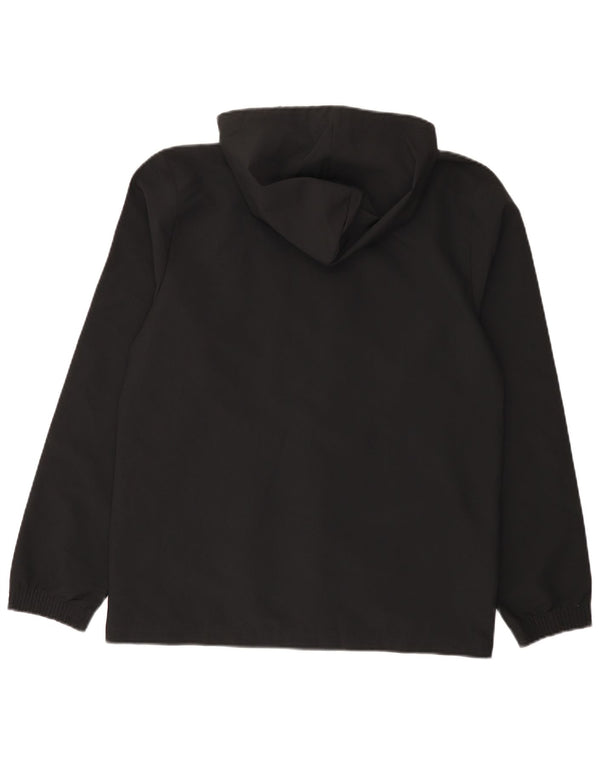 Adidas - Chándal con capucha para hombre, chaqueta superior, poliéster negro pequeño