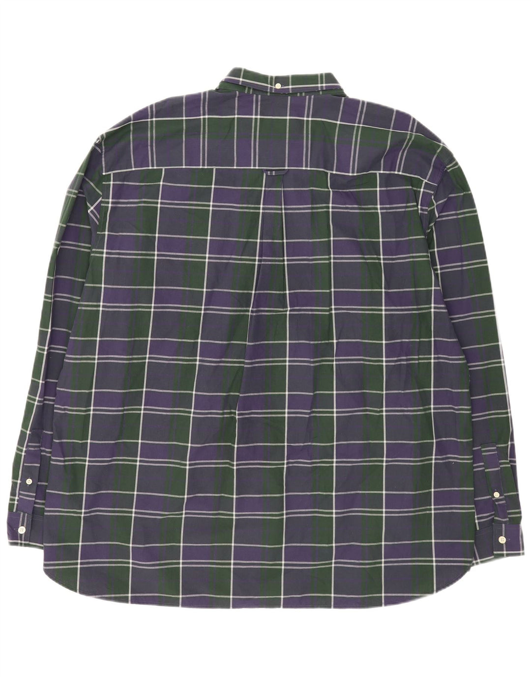 Camisa Lyle & Scott para hombre 3XL Algodón a cuadros azul marino