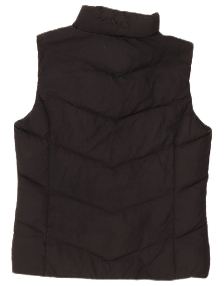 Columbia Chaleco acolchado extragrande para mujer UK 10 Small Poliéster negro