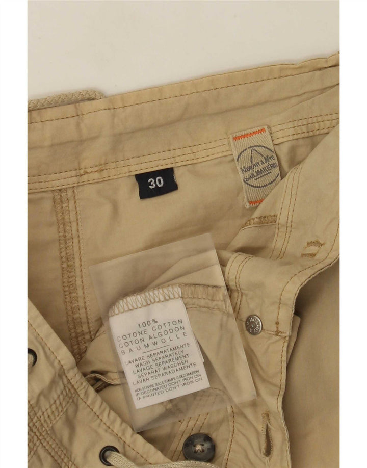 Murphy & Nye Falda Acampanada para Mujer W30 Algodón Beige Medio
