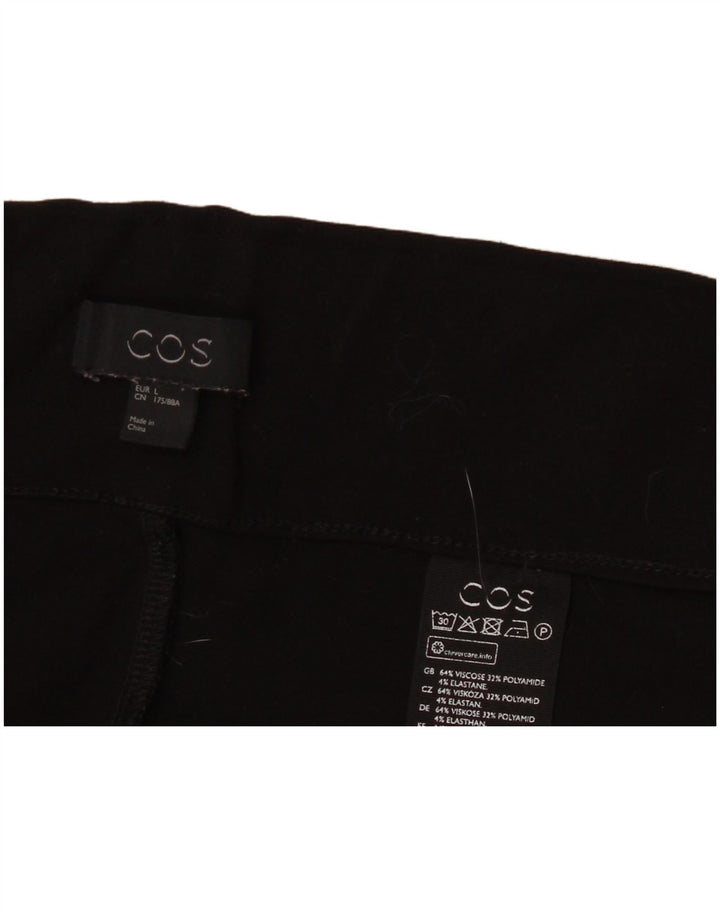 Cos Leggings para mujer Reino Unido 46 Viscosa negra grande