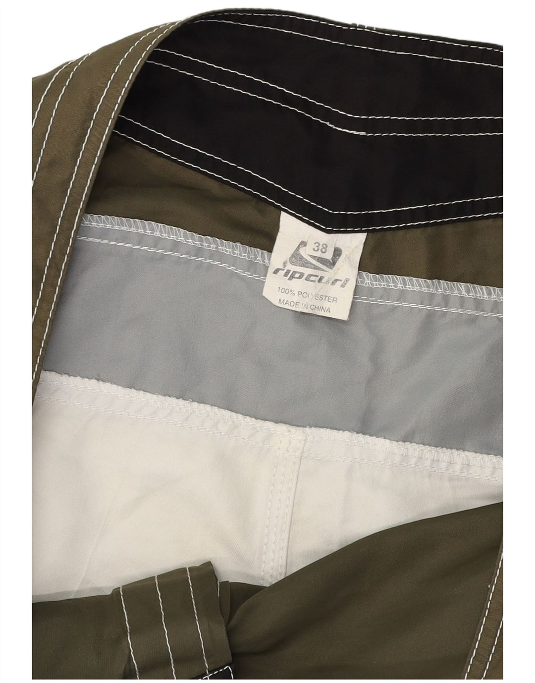 Rip Curl Bañador Hombre XL Caqui Colorblock Poliéster