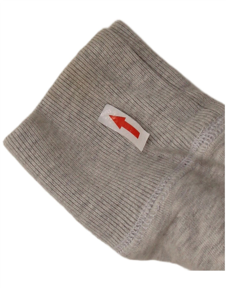 SUPERDRY Suéter con capucha y cremallera gráfica para hombre pequeño de algodón gris