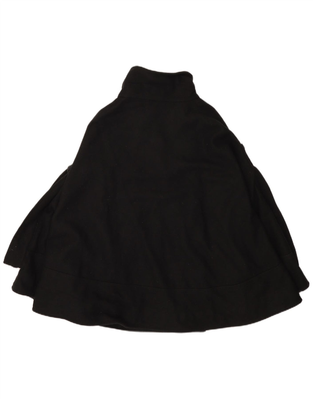 Zara Mujer Capa De Doble Botonadura Reino Unido 46 Grande Negro