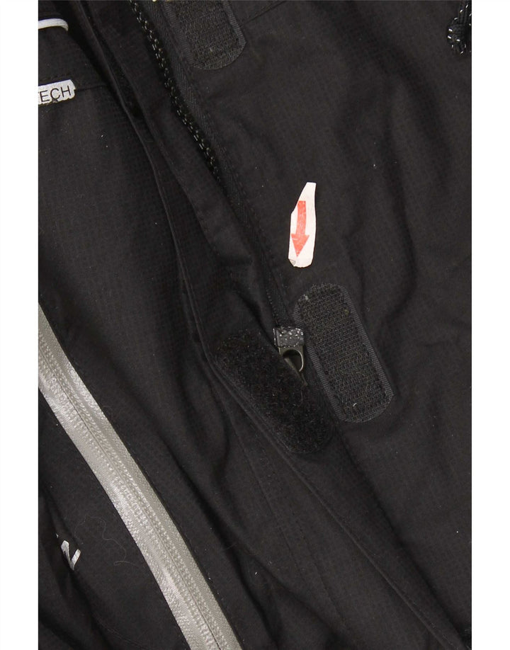 Helly Hansen Chaqueta cortavientos con capucha para mujer UK 40 Small Black Colourblock