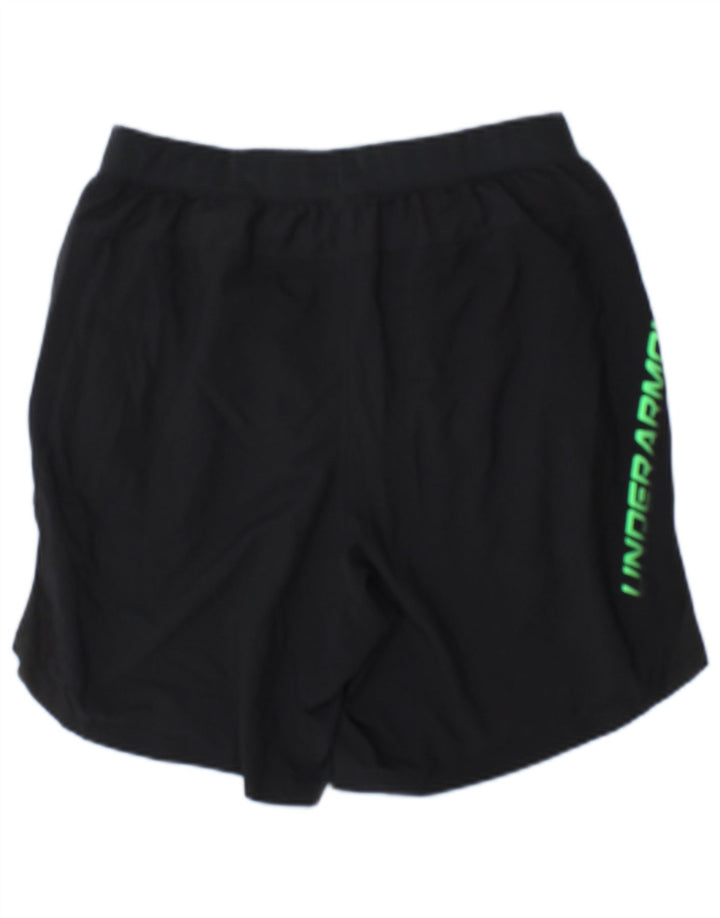 Under Armour Shorts deportivos con gráficos para hombre Azul marino mediano