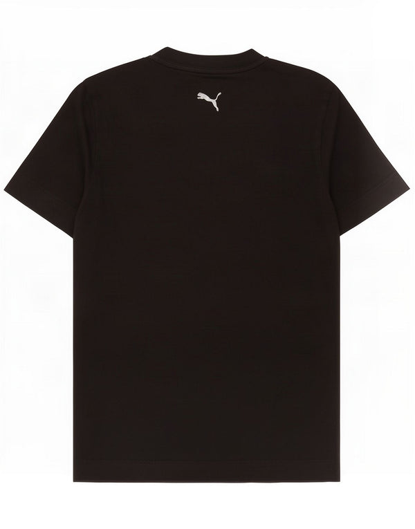 Puma Camiseta gráfica para hombre Top Small Black