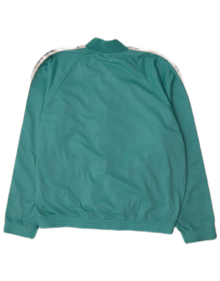 CHAMPION Mens Graphic Tracksuit Top Jacket Medium Turquoise