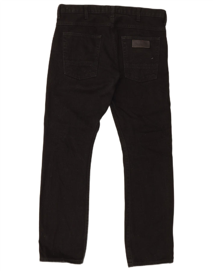 Wrangler Jeans Spencer Slim Rectos para Hombre W34 L32 Negro