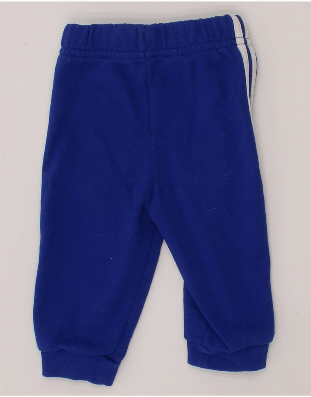 ADIDAS Baby Boys Joggers Tracksuit Trousers 3-6 Months  Blue Cotton Vintage Adidas and Second-Hand Adidas from Messina Hembry 