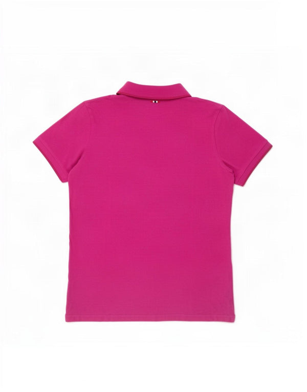 Napapijri Polo para mujer UK 44 Algodón rosa medio