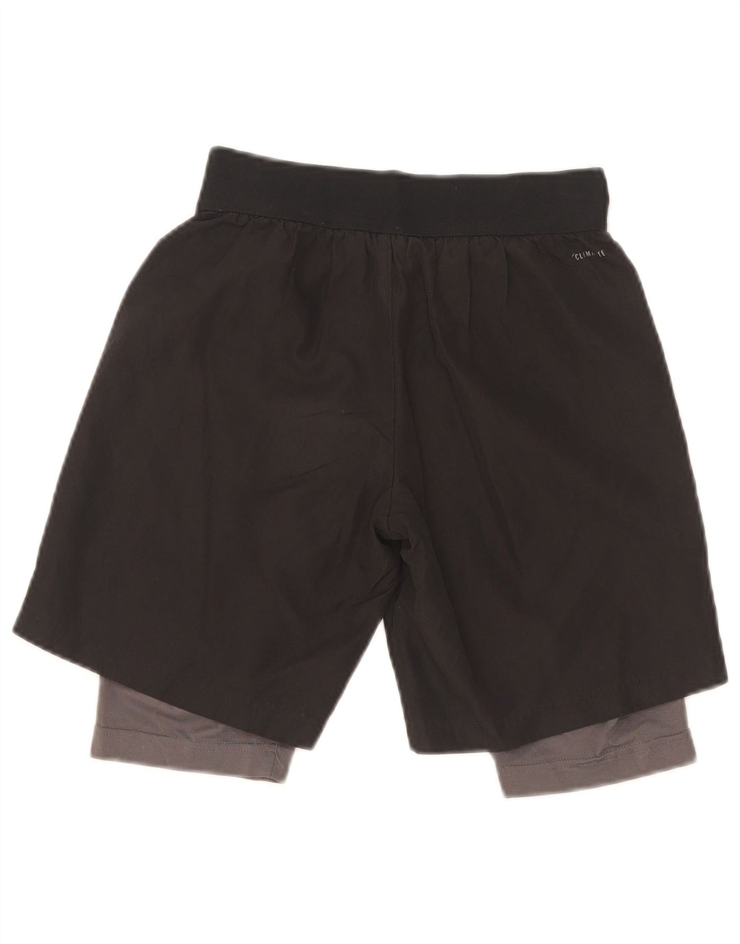 Adidas Boys Climalite Sport Shorts 9-10 años Pequeño Negro Poliéster