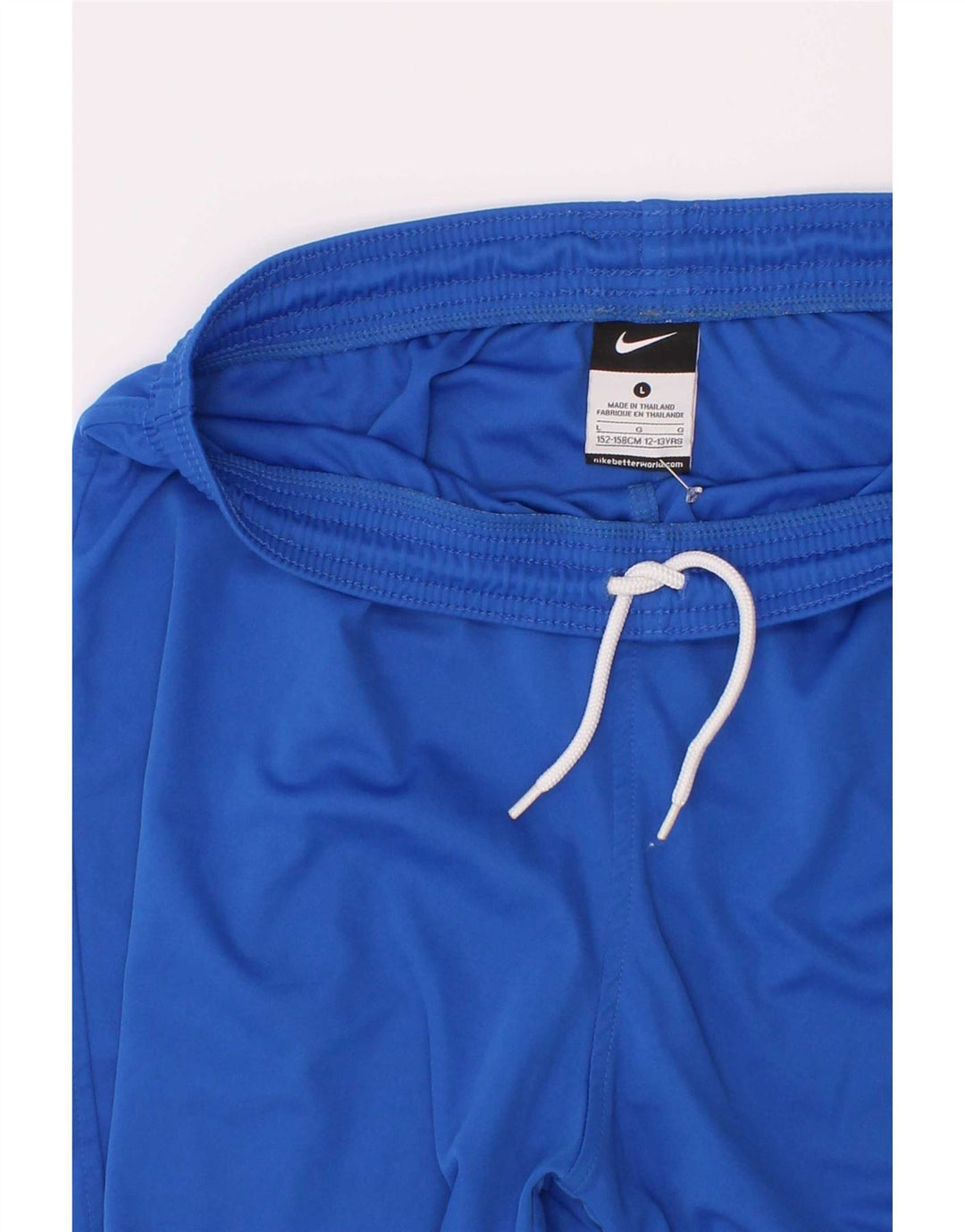 Nike Pantalones cortos deportivos para niños 12-13 años Grande Azul Poliéster