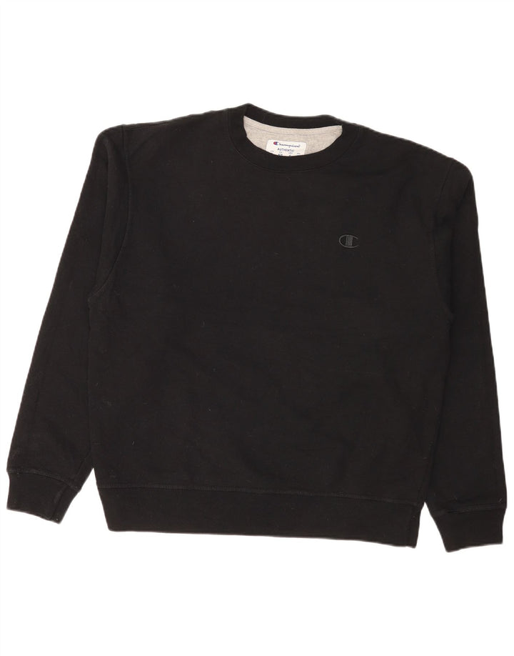 Champion Sudadera Jumper Medium Negro Hombre