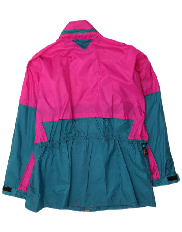 SALEWA Chaqueta cortavientos para hombre ES 42 XL Poliamida color block rosa