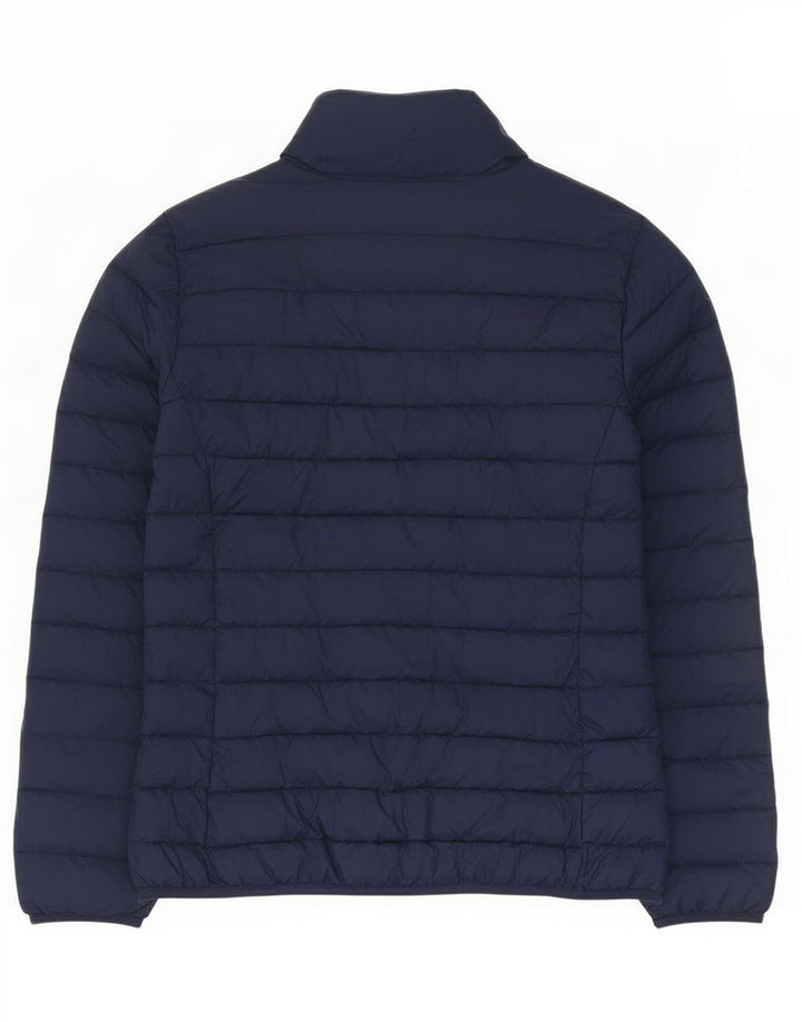 Carrera Chaqueta Acolchada Mujer UK 40 Mediana Azul Marino Poliamida