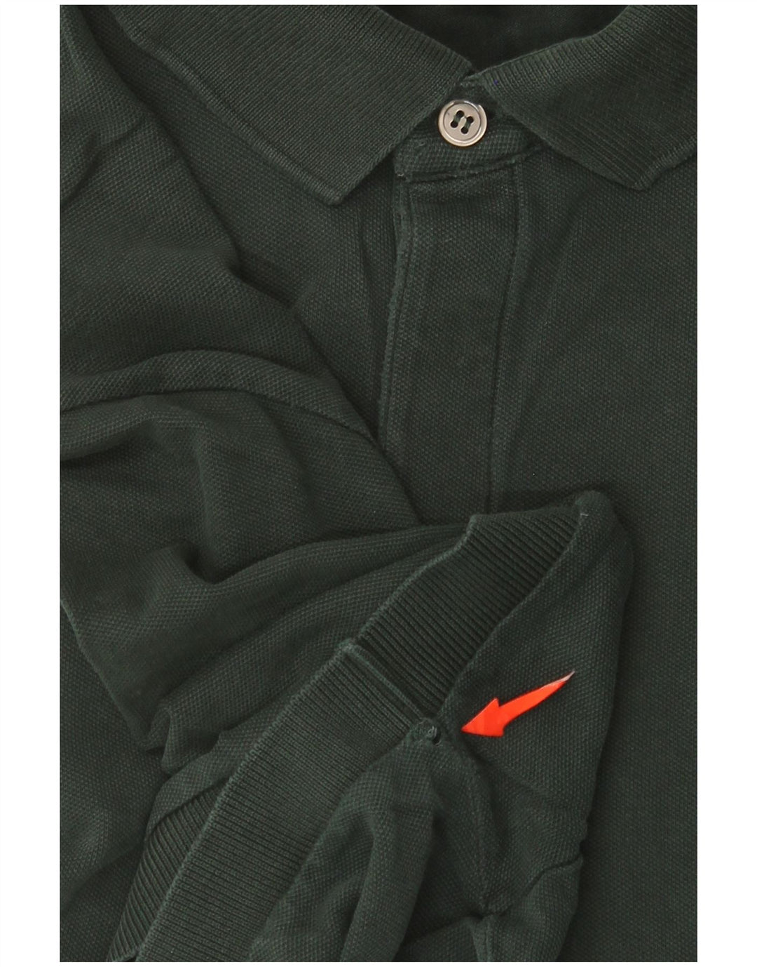 Lacoste Polo de ajuste regular para hombre talla 4 algodón verde medio