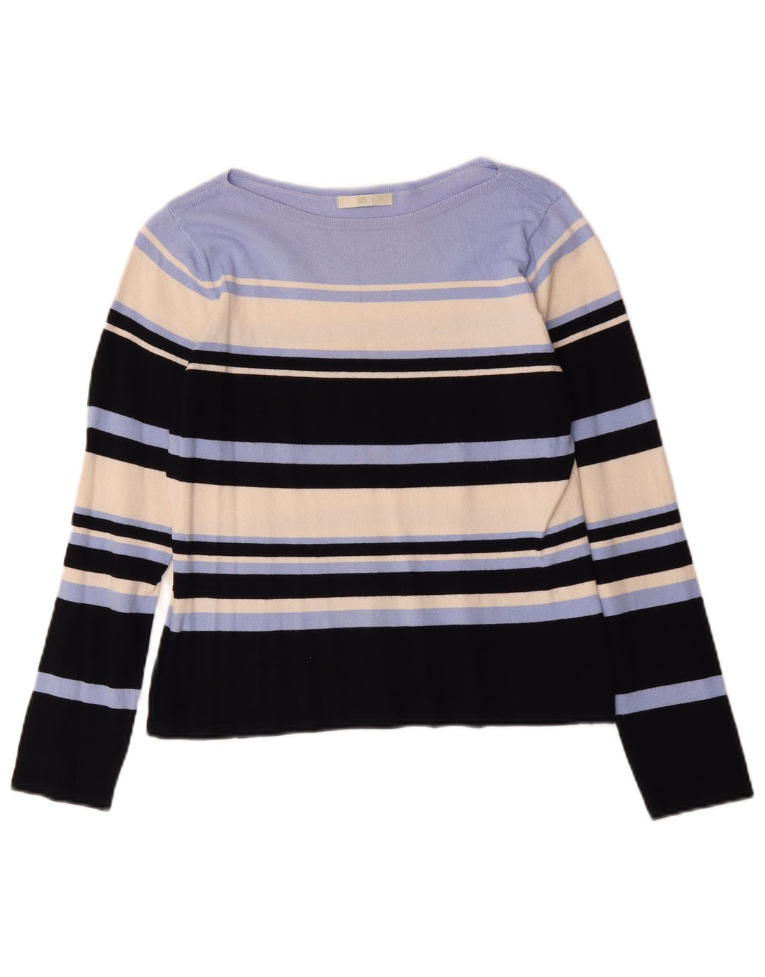 Marks & Spencer Jersey con Cuello Barco para Mujer UK 40 Mediano Multicolor
