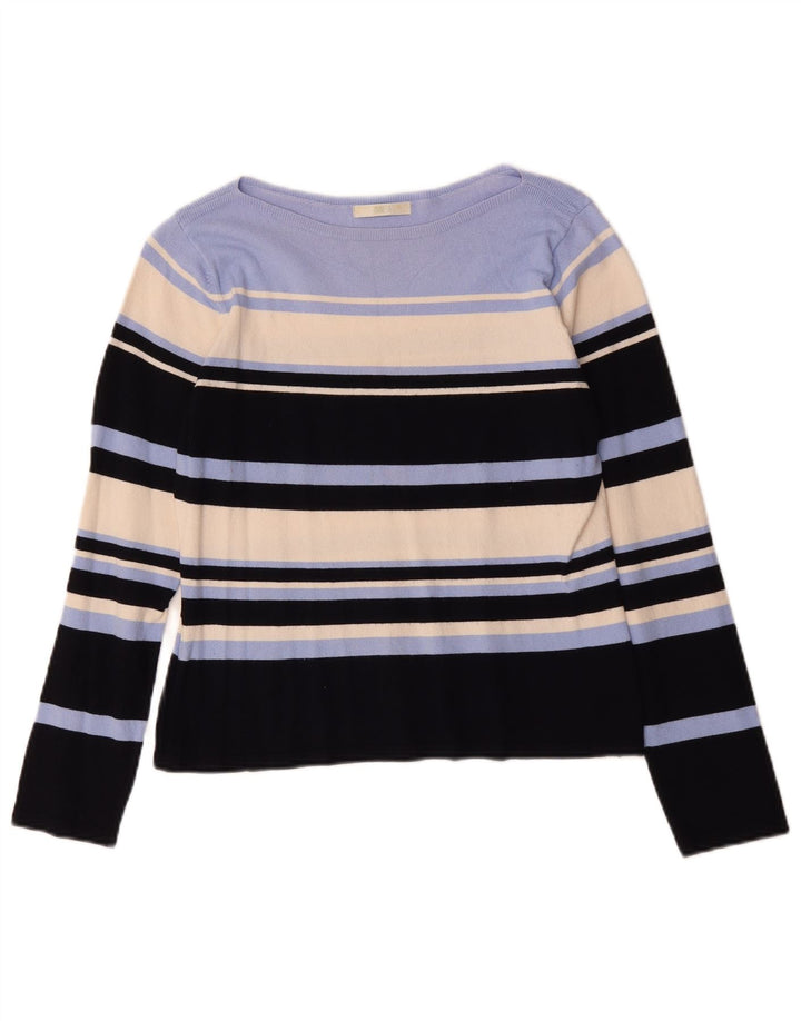 Marks & Spencer Jersey con Cuello Barco para Mujer UK 40 Mediano Multicolor