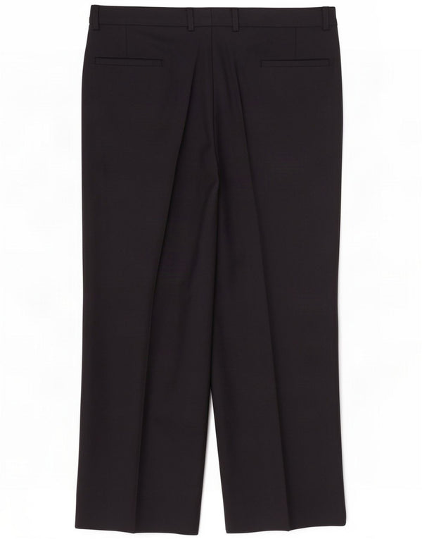 Pierre Cardin Pantalón de traje con pinzas para mujer IT 54 3XL W38 L30 Azul marino