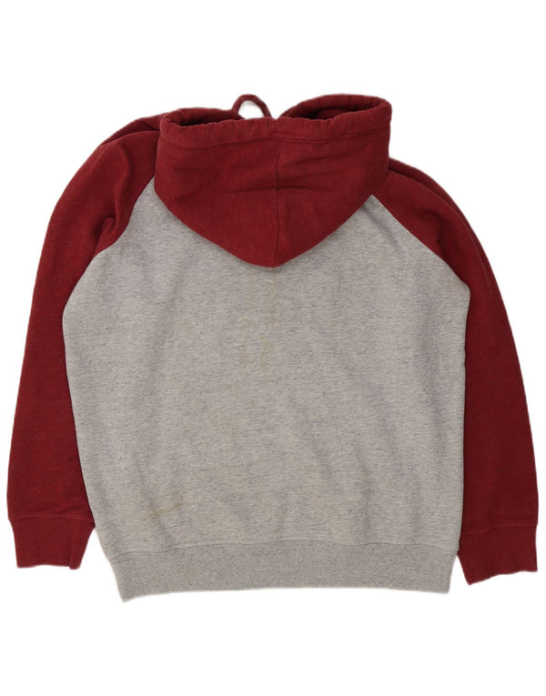 Superdry Hombre Sudadera con capucha Jumper XL Gris Colorblock Algodón