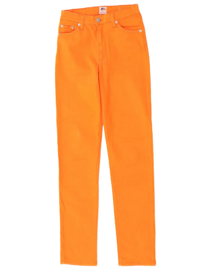 Vaqueros Fiorucci Mujer Slim W28 L30 Algodón Naranja