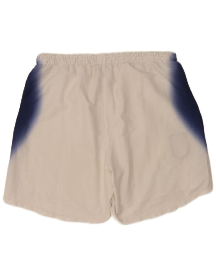 Puma Shorts deportivos gráficos para hombre XL Poliéster con bloques de color blanco