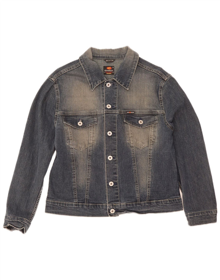 Energie Chaqueta Vaquera para Mujer UK 44 Algodón Azul Medio