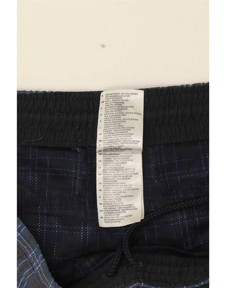 Bañador Adidas Hombre Small Azul Marino Cuadros Poliéster