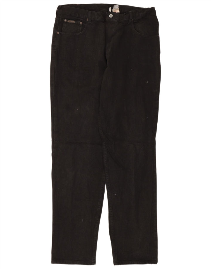 Calvin Klein Jeans rectos para hombre W38 L34 Algodón negro